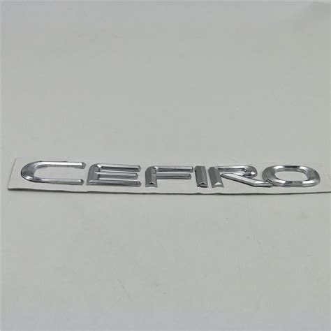 Chrome Logo Emblem Noddy Badge For Nissan Cefiro A31 And A32 Brand