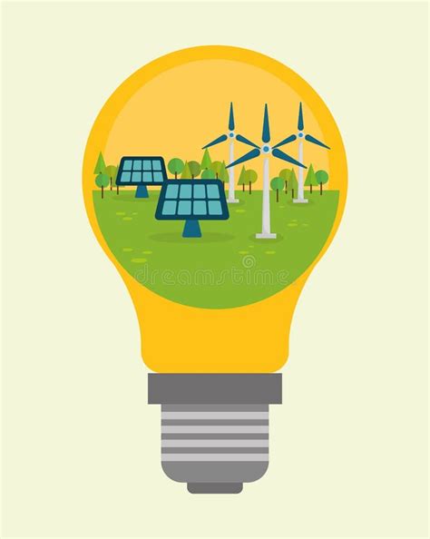 Save Energy Design Stock Vector Illustration Of Sustainable 59060785