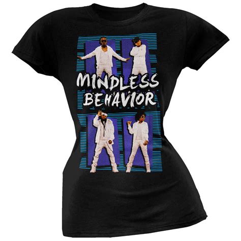 Mindless Behavior Mindless Behavior Standing Juniors T Shirt