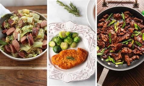 Try our tasty low cholesterol recipes and improve your diet. 30 Quick and Easy Low-Carb Recipes for Dinner | Primal ...