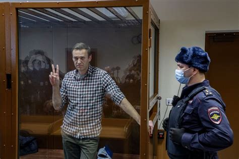 Russian Court Upholds Prison Term For Putin Critic Navalny Wsj