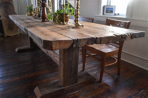 Reclaimed Timber Harvest Table Etsy Reclaimed Dining Table Rustic