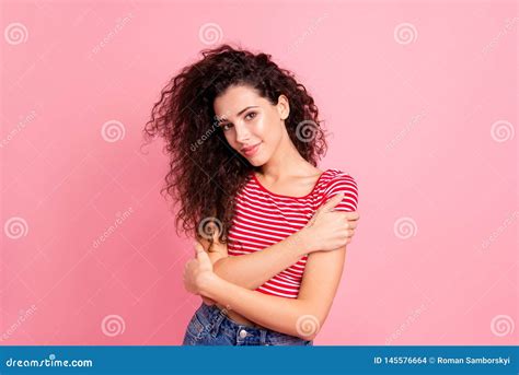 Portrait Of Her She Nice Looking Attractive Charming Cute Tender