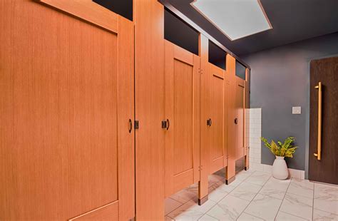Ironwood Manufacturing Laminate Toilet Partitions And Captured Panel