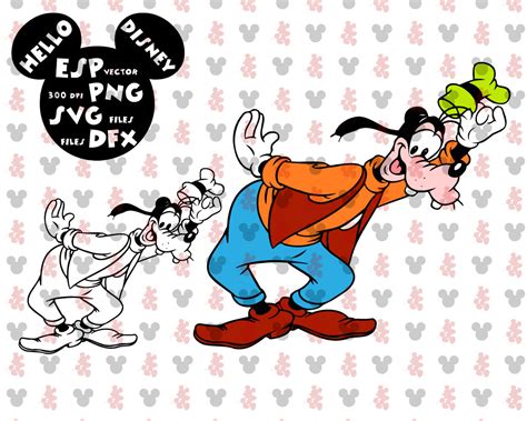 Free Svg Free Disney Goofy Svg Files 8981 File For Silhouette