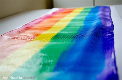 Rainbow Rolling Pin Art Preschool Inspirations
