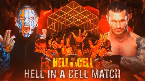 Hell In A Cell 2018 Jeff Hardy Vs Randy Orton Hell In A Cell Match Youtube