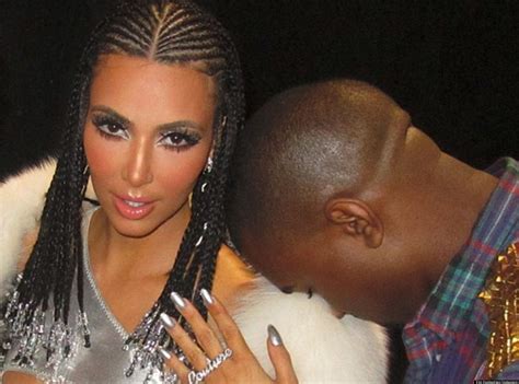 Kim Kardashian With Cornrows Old Photo Shows Kanye West Has Always