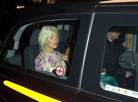 Glamour Awards Holly Willoughby Looks Worse For Wear As She Leaves With Christine Lampard