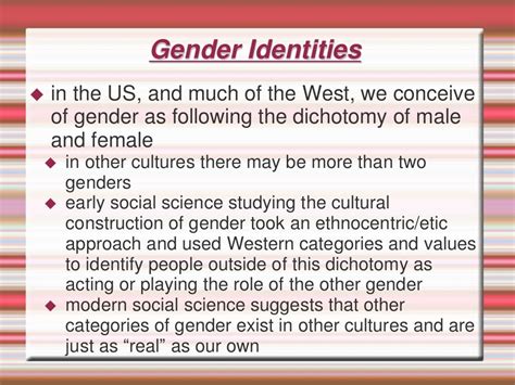 sex and gender a cross cultural perspective