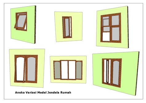 aneka model jendela rumah blog fathoni arief