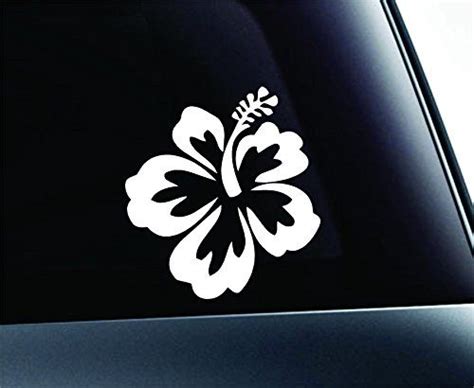 Hibiscus Flower Aloha Hawaii Symbol Decal Funny Car Truck Sticker