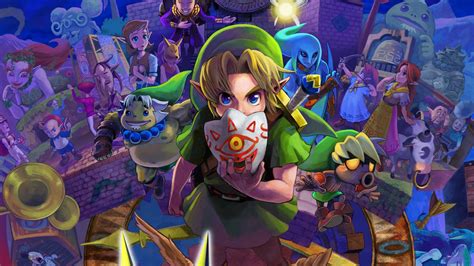 The Legend Of Zelda Majoras Mask 3d Gets Official Gameplay Trailer
