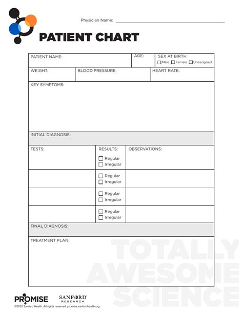 Patient Chart Download Printable Pdf Templateroller