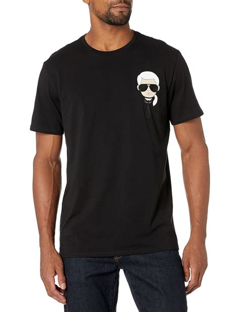 Buy Paris Men S Classic Karl Character Short Sleeve Crew Neck T Shirt Online At Desertcart UAE