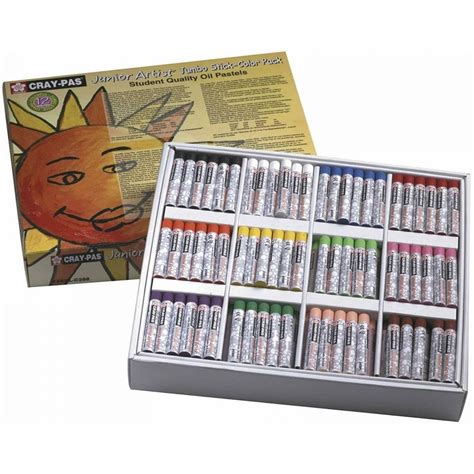 Sakura Cray Pas Junior Oil Pastel Assorted Colour Set 432 Pieces Art