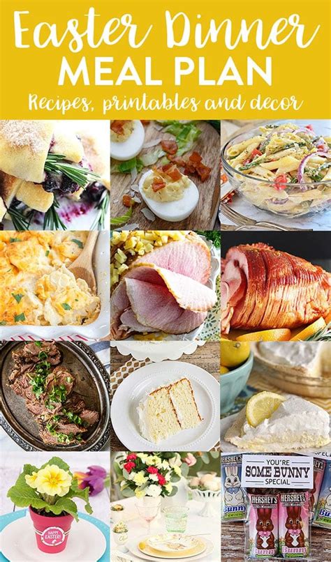 Easter Meal Plan To Create The Perfect Holiday Menu Tidymom®