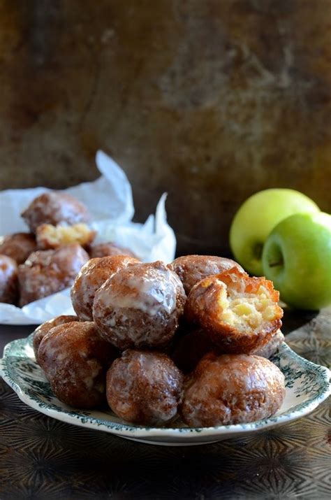Double Glazed Apple Fritter Donuts Bibbyskitchen Recipes In 2020
