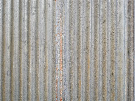 Pared De Metal Oxidado Vieja Textura De Techo De Zinc Placa De Hierro