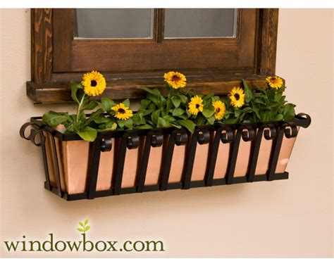 The Venetian Tapered Iron Window Box Seven Liners To Choose From