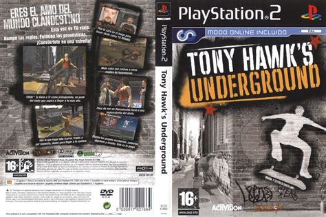 Tony Hawks Underground Ps2 Cover