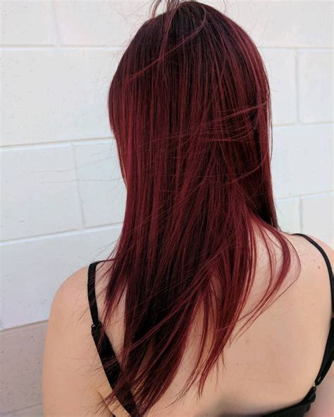 Gorgeous Dark Red Auburn Aveda Hair Color By Aveda Artist Domenique