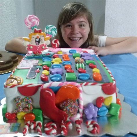 Candy Crush Cake I Loved Made This Cake A Tons Of Fun She Was So