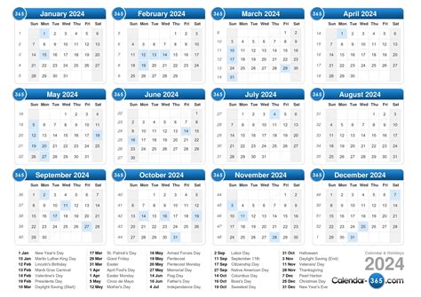 2024 Calendar - 2024 Calendar Printable