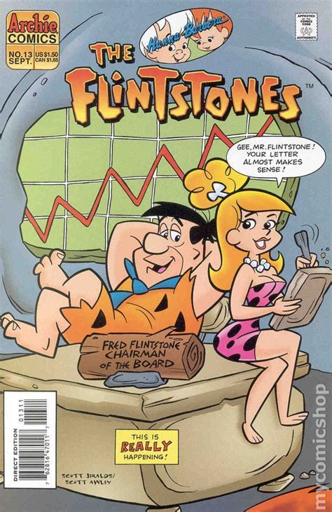 Flintstones 1995 Archie Comic Books Flintstones Classic Cartoon Characters Vintage Comic Books