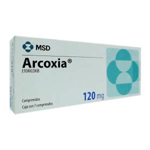 The lowest price for arcoxia 120 mg is $2.01 per tablet for 84. Arcoxia 120 mg caja con 7 comprimidos - ByPrice