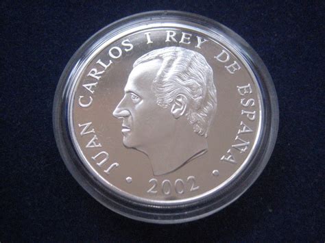Spain 10 Euro Silver Coin Eu Presidency Of Spain 2002 Euro Coinstv