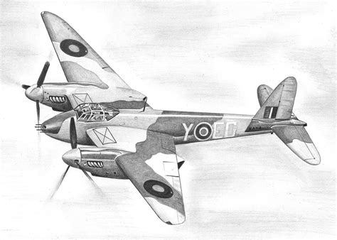 Aircraft Drawings By Angela Of Pencil Sketch Portraits