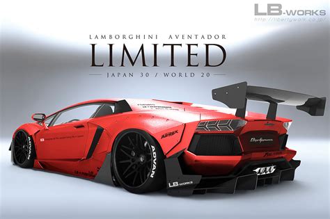 Liberty Walk Limited Lamborghini Aventador Kit Is Wilder