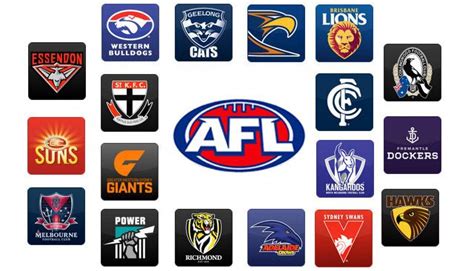 A game is played with two teams of 22 with 18 players from each team taking to the field at any one time. Australian Football League releases individual team apps ...