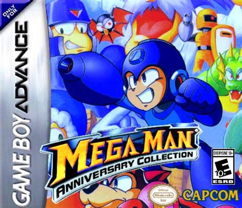 Mega Man Anniversary Collection Fanmade Gba Box By Soniccharge234 On