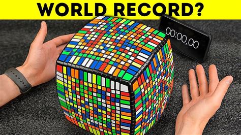 How To Solve A Rubiks Cube World Record World Guinnes