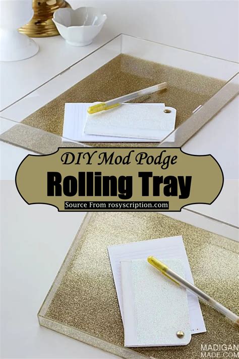 22 Diy Rolling Tray Ideas Diyscraftsy