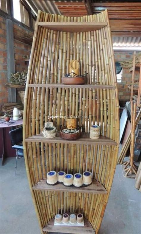 Bamboo Shelving Unit Bamboo Design Bamboo Decor Bamboo Diy