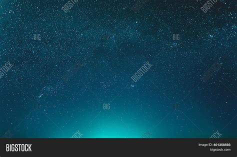 Night Sky Glowing Image And Photo Free Trial Bigstock