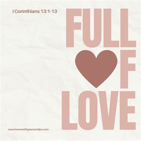 The True Definition Of Love In The Bible I Corinthians Home With