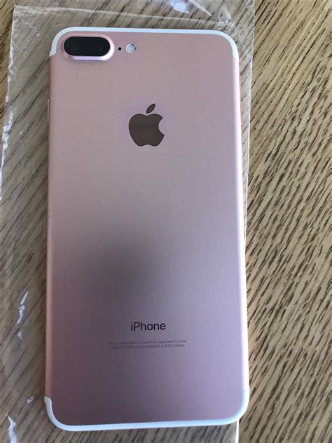 Apple Iphone 7 Plus T Mobile Rose Gold 128gb A1784 Lrqj81004