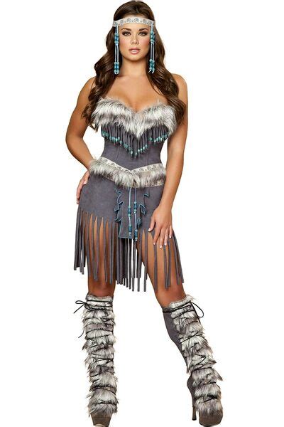 Sexy Temptress Indian Halloween Costume For Women