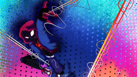 Spiderman Miles Morales New Arts Wallpaperhd Superheroes Wallpapers4k