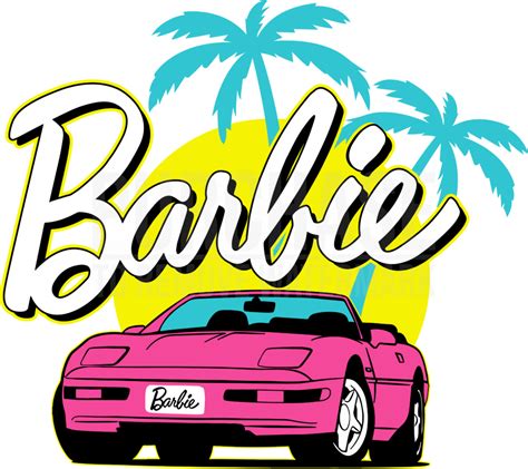 Barbie Malibu Logo Svg Barbie Girl Svg Hot Barbie Svg Barbie Barbie Car Malibu Barbie