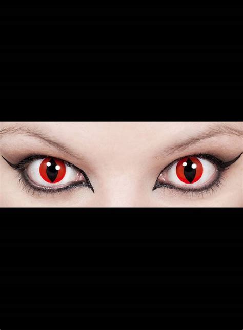 Botox and sculptra can be added.the golden ratios are important to keep. Cat Eye Red Special Effect Contact Lens - maskworld.com