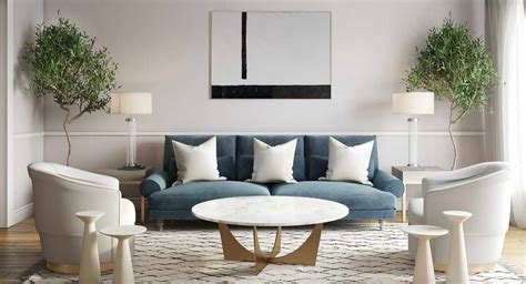 View This Contemporary Modern Transitional Living Room By Havenly