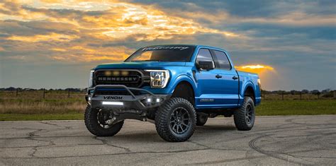 Hennesseys Supercharged Venom 800 Is An F 150 That Eats Raptors For