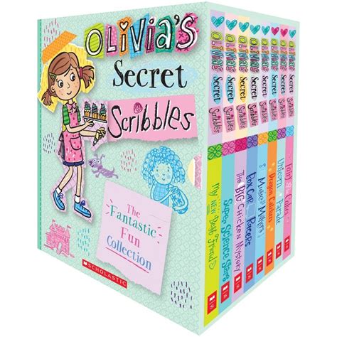 Buy The Fantastic Fun Collection Olivias Secret Scribbles Book 1 8