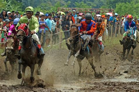 Kejuaraan Balap Kuda Tradisional Antara Foto