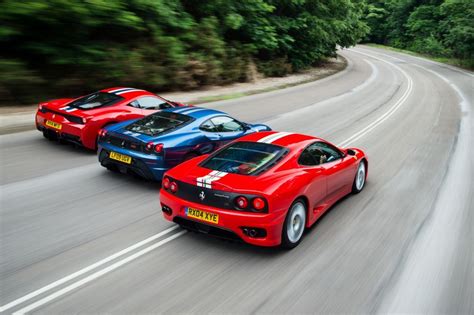 Driving goes head to head in ferrari 458 speciale versus audi r8 v10 plus s tronic to see which is the but are both special enough to cure a midlife crisis? 458 Speciale vs F430 Scuderia vs 360 Challenge Stradale ...